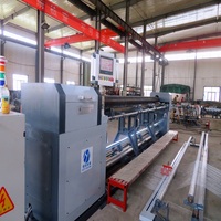 Machine automatique CNC PLC pour la fabrication de treillis métallique hexagonal à torsion positive et inverse