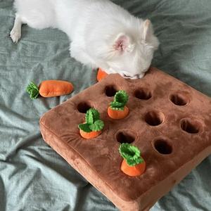 Творческая игрушка-редька, плюшевая сетка, красная домашняя игрушка, дразнить, собака, артефакт, взаимодействие родителей и детей, маленькое блюдо, 3D - Product Image 2