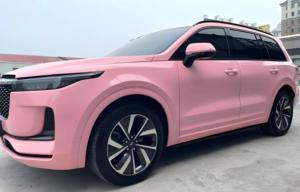 HIGHCOOL Crystal Sakura Pink <span class=keywords><strong>avery</strong></span> film décoratif pour voiture en <span class=keywords><strong>vinyle</strong></span> sparkil film à changement de couleur pour voiture en <span class=keywords><strong>vinyle</strong></span> film <span class=keywords><strong>vinyle</strong></span> de haute qualité - Product Image 3