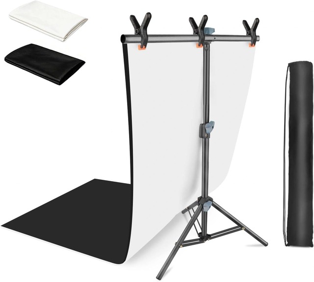 60x130cm Pvc Backdrops for Photographers Photographic Studio Product Photoshoot Props Black White Photo Background Photography