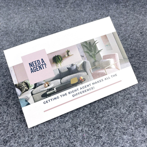 Tarjeta postal personalizada de doble cara a todo color <span class=keywords><strong>para</strong></span> agentes inmobiliarios y marketing empresarial <span class=keywords><strong>para</strong></span> agentes de bienes raíces - Product Image 5