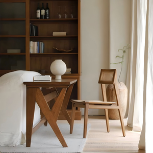 Escritorio de Oficina y Mesa Consola de Madera Maciza, Listos para Armar, Origen CHONGQING, Embalaje para Envío, Sin Materiales Adicionales - Product Image 1