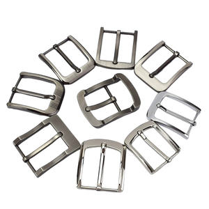 Venta al por mayor hebilla de cinturón para hombres 1,5 En hebilla de repuesto cuadrada de una sola punta para hombres y mujeres cinturón - Product Image 2