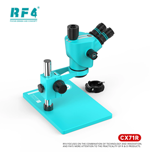 Rf4 cx71r đôi-cánh tay liên tục Zoom trinocular kính hiển vi cho điện thoại <span class=keywords><strong>BGA</strong></span> công cụ sửa chữa công nghiệp điện tử kính hiển vi - Product Image 4