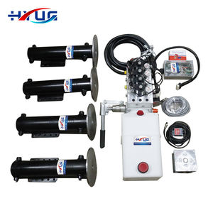 Système de nivellement automatique pour camping-car certifié CE, haute qualité, best-seller en Europe, panneau de commande, 4 vérins hydrauliques télescopiques - Product Image 2