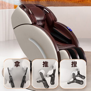 เก้าอี้นวดตัวเต็มรูปแบบ 4D หุ่นยนต์นวดมือ ราง SL 61 ถุงลมนิรภัย ระบบ Zero Gravity แคปซูลอวกาศ สำหรับใช้ในเชิงพาณิชย์และที่บ้าน - Product Image 2