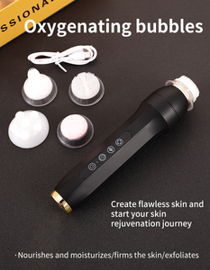 Máquina Portátil de SPA Facial 2 en 1 con Burbujas de Oxígeno y Tecnología de Dermoabrasión para el Cuidado de la Piel y Eliminación de Pigmentos - Product Image 2
