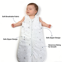 Gigoteuse Bébé Réutilisable Économique avec Conception Multi-Couches pour Bébés de 0 à 3 Mois – Idéale pour les Garderies