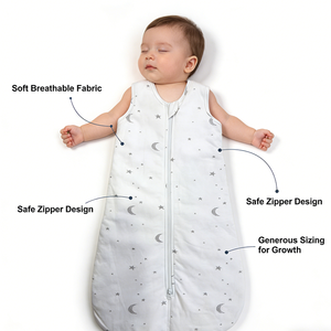 <span class=keywords><strong>Gigoteuse</strong></span> Bébé Réutilisable Économique avec Conception Multi-Couches pour Bébés de 0 à 3 Mois – Idéale pour les Garderies - Product Image 2