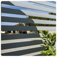 Revêtement mural en aluminium PVDF perforé, anti-corrosion, avec revêtement en poudre, découpe laser, pour façade
