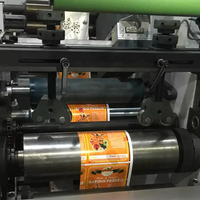 Machine d'impression flexographique d'étiquettes et de découpe Mini machine d'impression flexographique