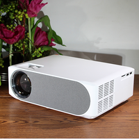 Projecteur vidéo LCD M19 Android Version 1080P Natif 1920*1080 FHD 4K pour films en plein air, projecteur portable WiFi pour la maison