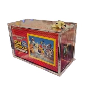 Vetrina in acrilico forte magnete acrilico vetrina scatola gioco di <span class=keywords><strong>carte</strong></span> customizzato custodia protettiva per Pokemon Card Mario - Product Image 6