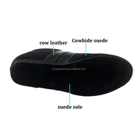 Chaussures de danse unisexes Wedopus en daim à semelle souple pour la danse de salon en salle, livraison directe