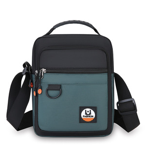 Nouveau sac à bandoulière pour homme en tissu Oxford imperméable de haute qualité, sac messager tendance pour l'extérieur - Product Image 1