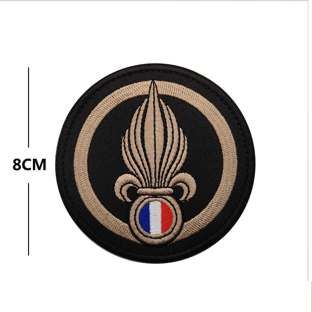Vntage France Patch 2.9, French Flag Collectble, Embrodered Felt