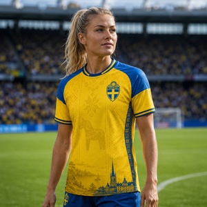 Nouveau <span class=keywords><strong>maillot</strong></span> de l'équipe nationale de Suède pour la <span class=keywords><strong>Coupe</strong></span> de Chine, domicile et extérieur, 1994, 1992, 2018, 2020, 2021, <span class=keywords><strong>2022</strong></span>, Euro, <span class=keywords><strong>maillot</strong></span> de <span class=keywords><strong>football</strong></span> suédois - Product Image 1