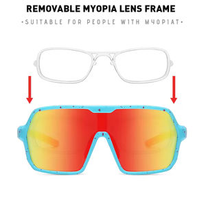 Nouvelles lunettes de soleil de sport de plein air transfrontalières pour hommes, adaptées aux lunettes de soleil pour myopie, lunettes de soleil de cyclisme - Product Image 5