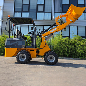 Minicargadora multifuncional con ruedas Htdl06, capacidad de carga de 600 kg, motor de alta torsión, velocidad de 0-10 km/h - Product Image 4