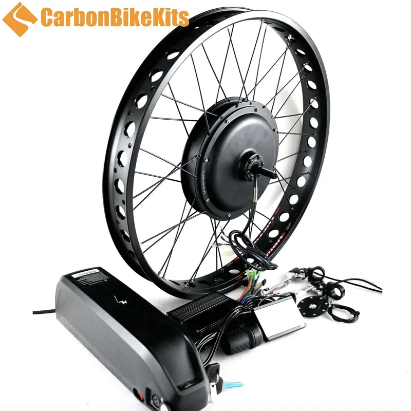 Fat Bike 48V 1000W 1500W Regenerative braking electric bike conversion kit for front or Rear Wheel