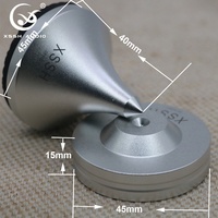 YIVO XSSH nouveau Design pieds de support en alliage d'aluminium pour Audio audiophile amortisseur HIFI CD amplificateur haut-parleur Spike Isolation