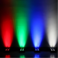 Lampu Panggung LED Par Portabel 4x18w 5000mah Bertenaga Baterai, Dikendalikan dengan Remote IR4 Nirkabel WiFi Mini Dj Uplights untuk Pesta Disko DJ