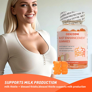 Gomitas OEM para mejorar el busto, soporte <span class=keywords><strong>natural</strong></span> para el <span class=keywords><strong>crecimiento</strong></span> del <span class=keywords><strong>pecho</strong></span>, suplemento dietético <span class=keywords><strong>de</strong></span> equilibrio hormonal, gomitas <span class=keywords><strong>de</strong></span> equilibrio hormonal - Product Image 2