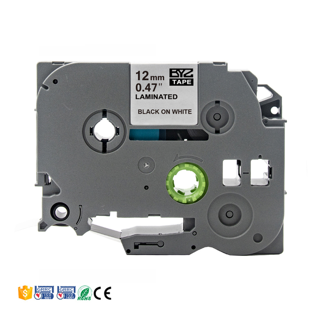 Brother P Touch TZe TZc-231 TZe231 Label Maker Printer Refill 12mm Plastic Replacement Ribbon Tape Compatible with Various Model