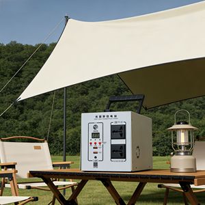 UPS Portátil de 330w, Batería de 256Wh, Onda Sinusoidal Modificada, Carga Solar, 2 Tomas de CA para Camping y Emergencias - Product Image 4