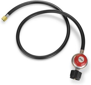 Yüksek basınçlı dökme demir yuvarlak brülör başkanı, propan brülör kafa 4FT 20 PSI ayarlanabilir yüksek basınçlı propan regülatörü H - Product Image 2