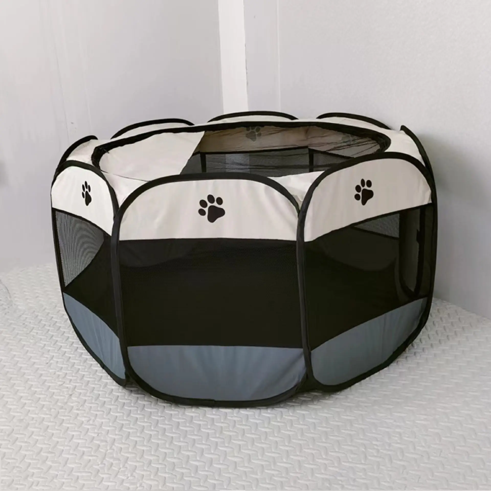 Dog Pet Delivery Room Dog Carrier Cat Litter Foldable Oxford Cloth Tent Fence