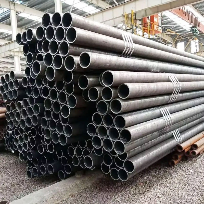 Steel Rounded Pipes TISCO Carbon Steel Seamless Round Pipe EN Standard API Pipe Hot Rolled ...