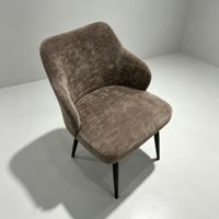 Chaise de salle à manger moderne avec accent en tissu, super confortable et durable pour la maison, le bureau, le bar à domicile, les hôtels résidentiels