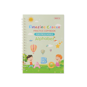 4 Uds 13x19cm caligrafía reutilizable <span class=keywords><strong>libro</strong></span> mágico práctica árabe cuaderno escritura a mano caligrafía niños libros de impresión para niños - Product Image 1