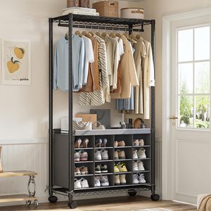 Design moderno soggiorno risparmio <span class=keywords><strong>spazio</strong></span> rotolamento appendiabiti armadio armadio appendiabiti portatili appendiabiti - Product Image 1