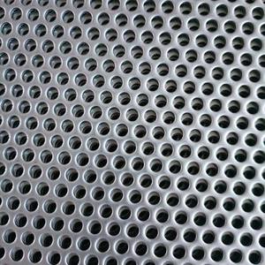 แผ่นโลหะสังกะสีอัลลอยด์สีดำเจาะรูขนาด2มม. 3มม. ขนาด5มม. 0.8มม. - Product Image 4