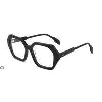 Monture de lunettes en acétate fait à la main rétro lunettes optiques personnalisées Gafas Lunettes de prescription