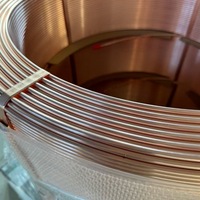 Tube en cuivre en spirale R410A en alliage, dégraissé, pour climatisation, déphosphoration C11000 avec services de cintrage et de soudage