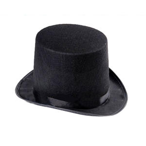 PARTYMENT <span class=keywords><strong>Cappello</strong></span> a Cilindro da <span class=keywords><strong>Mago</strong></span> Personalizzabile con Nastro in Raso Lincoln per Adulti e Bambini, Accessori per Cosplay e Feste - Product Image 3