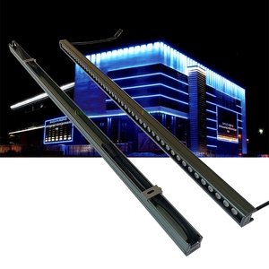 ไฟ <span class=keywords><strong>LED</strong></span> ติดผนังแบบบาง28มม. IP68 15W 18W DC24V 2700K ควบคุมแสงสถาปัตยกรรมไฟ <span class=keywords><strong>LED</strong></span> สีสำหรับโรงแรม - Product Image 2