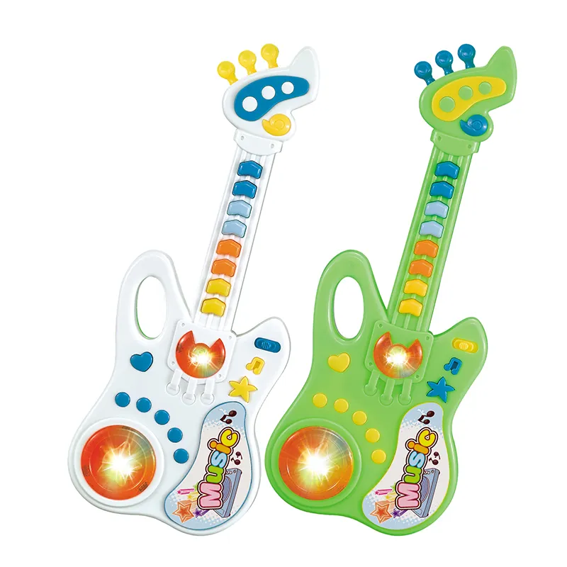 أحدث للاهتمام الاطفال آلات موسيقية الأطفال لعبة الغيتار الإلكترونية