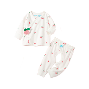 Ensemble de vêtements pour bébé nouveau-né, kimono enveloppant, ensemble 2 pièces, pyjama pour bébé nouveau-né - Product Image 6