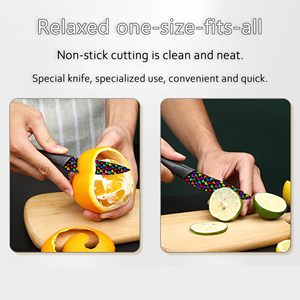 Nuevo Juego de Cuchillos de Chef de Cerámica Premium en Oferta, 5 Piezas, Uso Profesional en Cocina, Mango de Plástico, Precio de Fábrica - Product Image 4