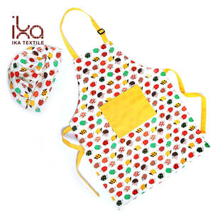 Stampato Per Bambini In Cotone Cappello da Cuoco Grembiule di Alta Qualità per I Bambini - Product Image 6