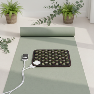 POP RELAX Colchoneta Térmica Ecológica de Jade y Turmalina, Almohadillas Calefactoras para Alivio de Alergias, Flujo Sanguíneo y Apoyo al Bienestar - Product Image 4