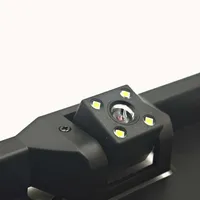 Caméra de recul 4/8/12 LED pour plaque d'immatriculation européenne, vision nocturne, pour camion, voiture, SUV, camping-car, pick-up