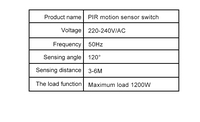 Detektor Sensor gerak PIR inframerah, dua tombol pemasangan permukaan 220V, saklar lampu led dapat disesuaikan 360 derajat saklar Sensor pir otomatis