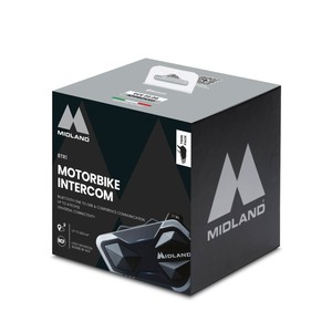 Auriculares Bluetooth Midland BTR1 para Motocicleta con Intercomunicador Dual para Comunicación entre Conductores - Product Image 2