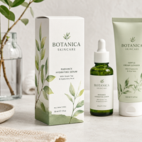 Boîtes en carton pour cosmétiques en gros, emballages en papier, boîtes pliantes en papier artistique pour emballages de parfums