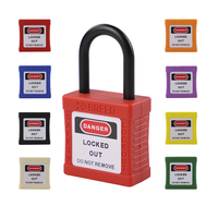 G311 — cadenas de sécurité industriel en Nylon, petite taille, isolé, fermoirs, différents boutons, G311